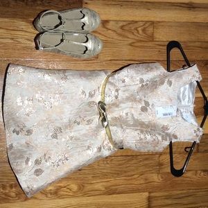 Children's Place dress matching shoes new w/ tags